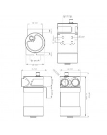 Universal Catch Can 0.25 liter | RG - Custom Design