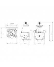 Fuel Pressure Regulator FPR100s AN-6 | RG - Custom Design