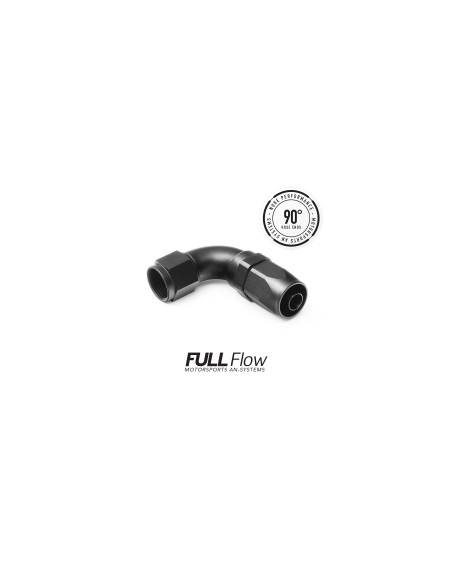 AN Hose End 90 Degree Full Flow | RG - Custom Design