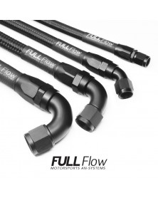AN Hose End 120 Degree Full Flow | RG - Custom Design