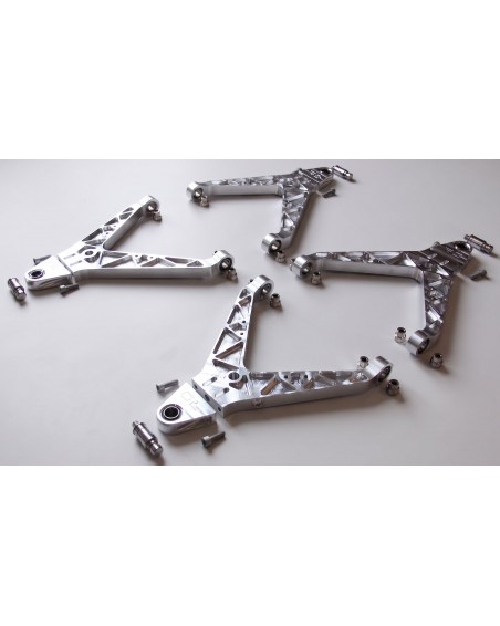 Billet Länkarmar B2/B3/B4 komplett kit fram/bak | RG - Custom Design