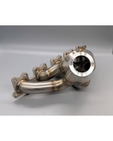 Exhaust manifold Audi 5 Cyl 20V With Billet Collector / Lasercutted headerflange | RG - Custom Design